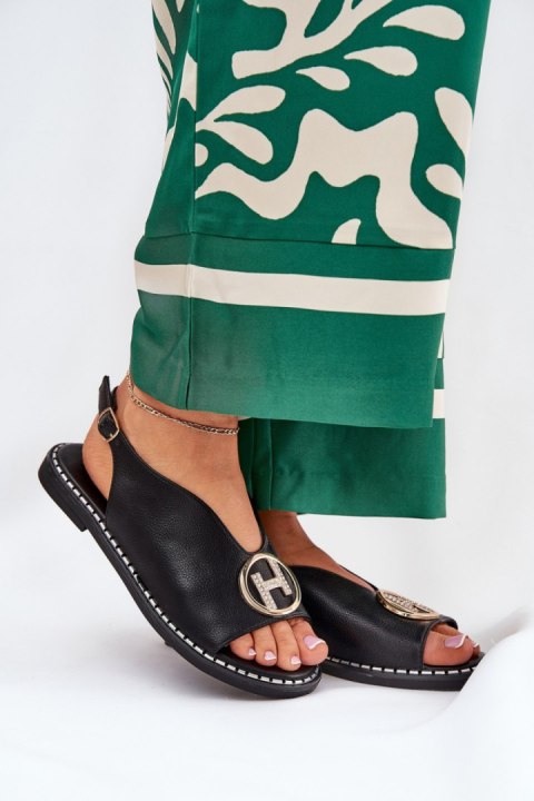 Sandały Model Iseliria A8229 Black - Step in style Sandały Model Iseliria A8229 Black - Step in style