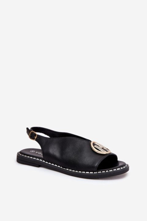 Sandały Model Iseliria A8229 Black - Step in style Sandały Model Iseliria A8229 Black - Step in style