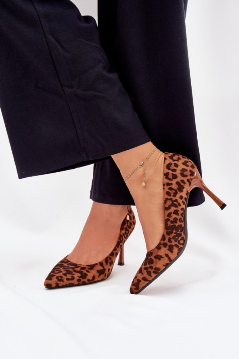 Szpilki Model Vinceza 62264 Brown - Step in style Szpilki Model Vinceza 62264 Brown - Step in style