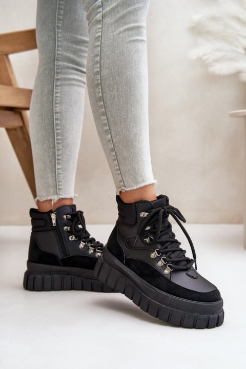Trapery Model Jelenia 24BT26-7928/J74779-1 Black - Step in style Trapery Model Jelenia 24BT26-7928/J74779-1 Black - Step in style
