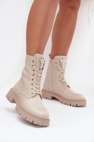 Workery Model Rosira DES837S Beige Skóra - Step in style