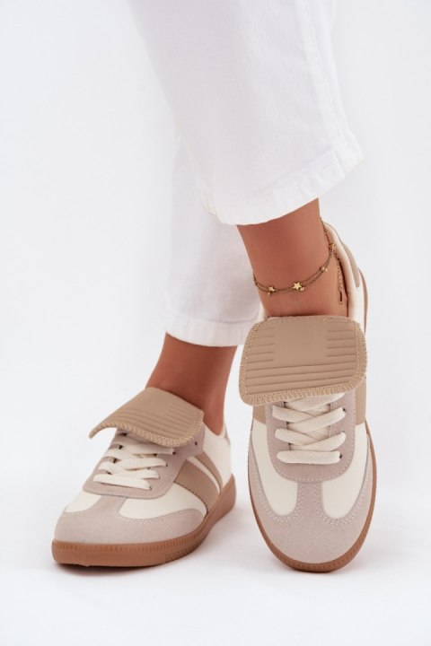 Buty Sportowe Model Ardira BL588P Beige - Step in style Buty Sportowe Model Ardira BL588P Beige - Step in style
