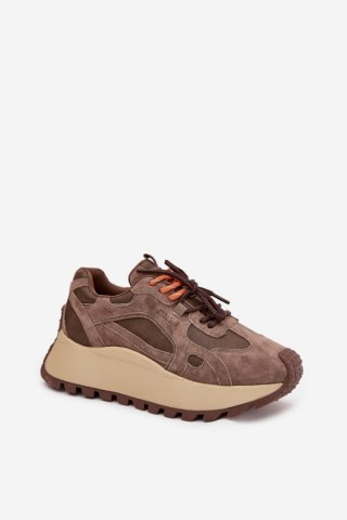 Buty Sportowe Model Big Star SS274627 HI-POLY SYSTEM Beige - Step in style