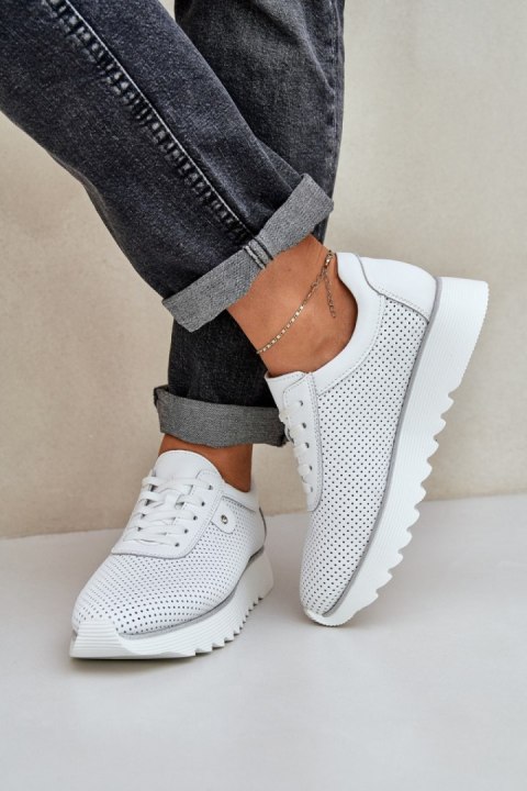 Buty Sportowe Model DA LR51-629 White - Step in style Buty Sportowe Model DA LR51-629 White - Step in style