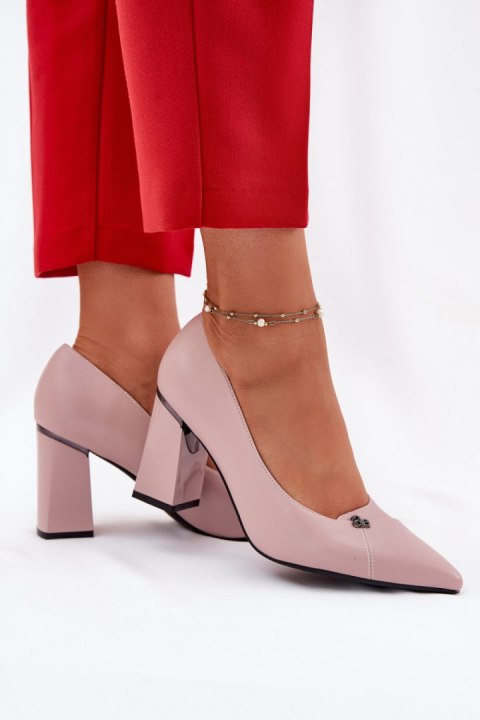 Czółenka Model Vinceza 62224 Pink - Step in style Czółenka Model Vinceza 62224 Pink - Step in style
