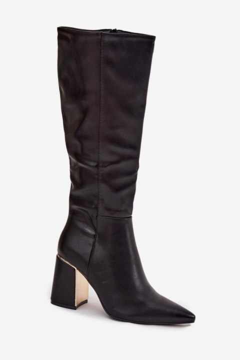 Kozaki Model Alessine 7661A Black - Step in style Kozaki Model Alessine 7661A Black - Step in style