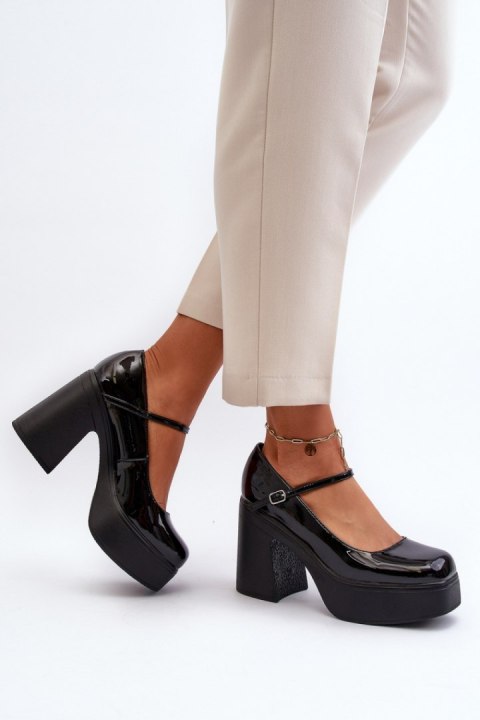 Półbuty Model Big Star NN274004 Black - Step in style Półbuty Model Big Star NN274004 Black - Step in style