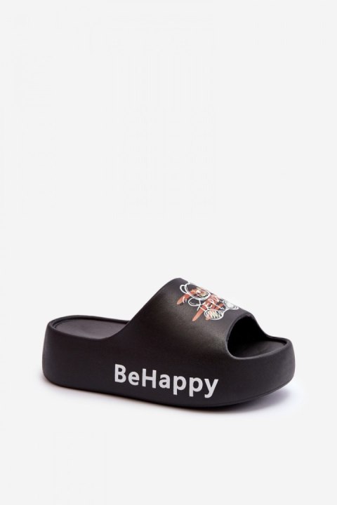 Sandał Klapki Model Serefina BG175 Black - Step in style Sandał Klapki Model Serefina BG175 Black - Step in style