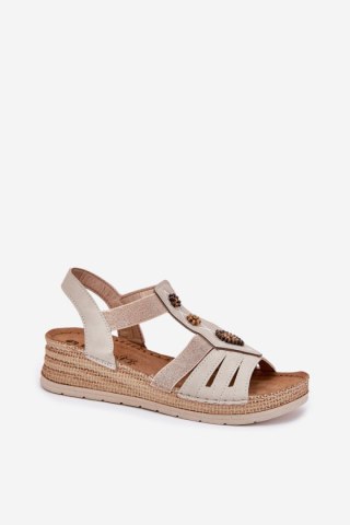 Sandały Model Inblu RV000015 Light Beige - Step in style