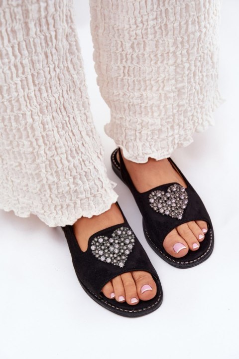 Sandały Model S.Barski KV27-018 Black - Step in style Sandały Model S.Barski KV27-018 Black - Step in style