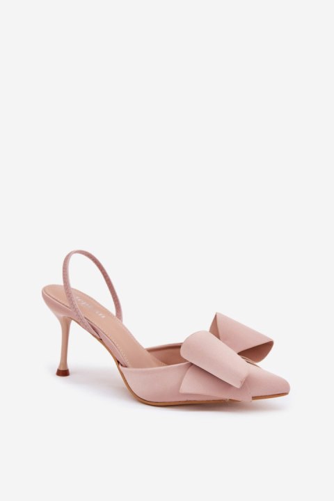 Szpilki Model Eklevia UC-158 Beige - Step in style Szpilki Model Eklevia UC-158 Beige - Step in style