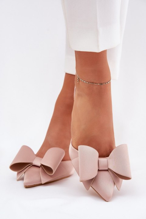 Szpilki Model Eklevia UC-158 Beige - Step in style Szpilki Model Eklevia UC-158 Beige - Step in style