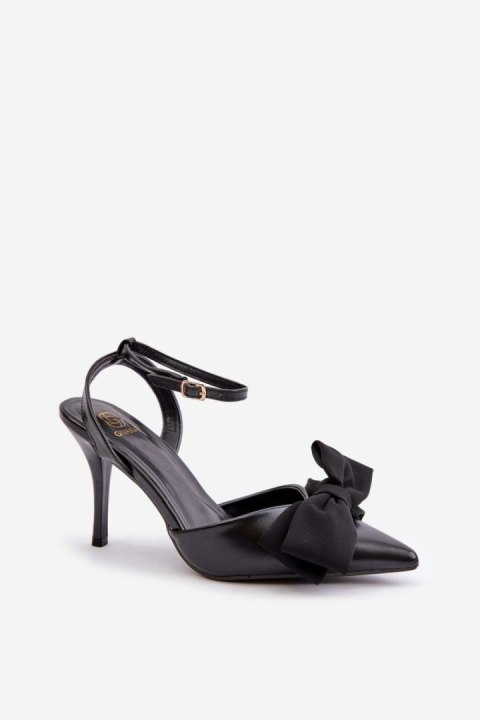 Szpilki Model Volamia SQC-138 Black - Step in style Szpilki Model Volamia SQC-138 Black - Step in style