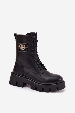 Workery Model Melisse 5808 Black Skóra - Step in style