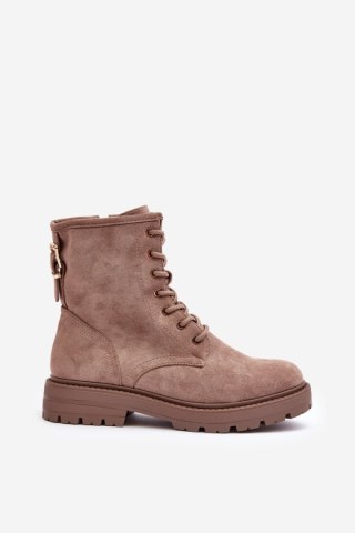 Workery Model Ninsuni ML282 Dark Beige - Step in style