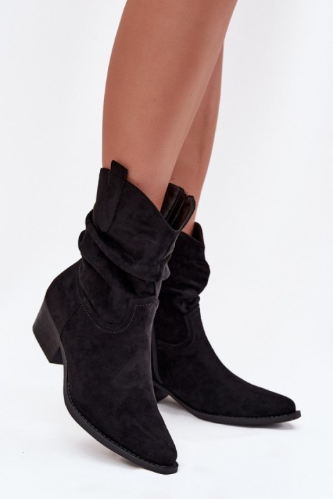 Botki Model Adena 5151 Black - Step in style Botki Model Adena 5151 Black - Step in style