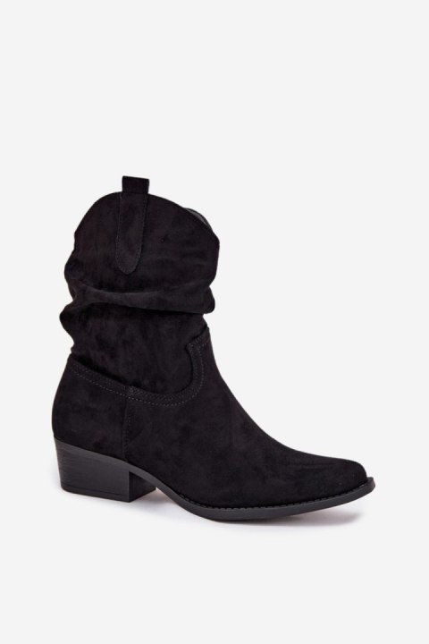 Botki Model Adena 5151 Black - Step in style Botki Model Adena 5151 Black - Step in style