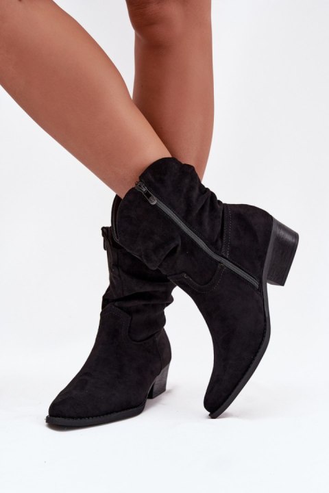 Botki Model Adena 5151 Black - Step in style Botki Model Adena 5151 Black - Step in style