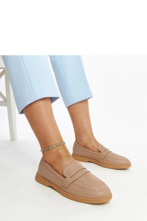 Brązowe klasyczne mokasyny Nawrah - Solea Brązowe klasyczne mokasyny Nawrah - Solea