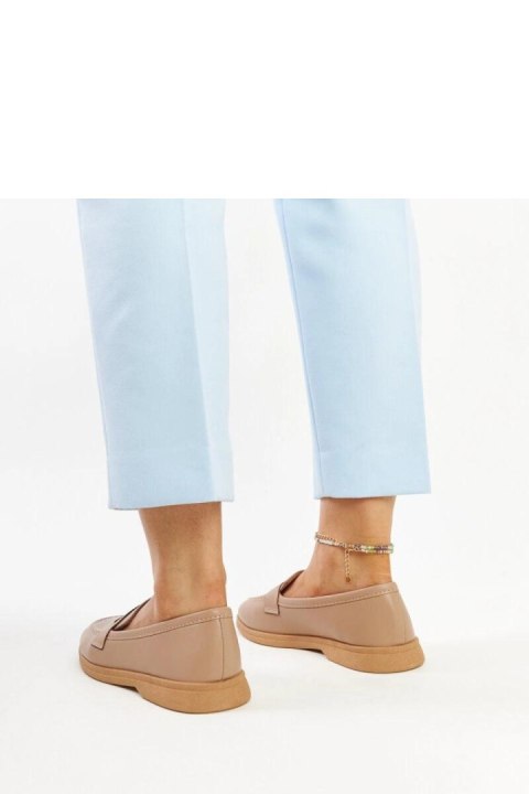 Brązowe klasyczne mokasyny Nawrah - Solea Brązowe klasyczne mokasyny Nawrah - Solea