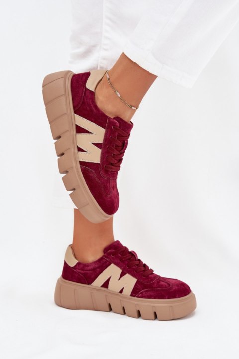 Buty Sportowe Model Vinceza 79561 Bordo - Step in style Buty Sportowe Model Vinceza 79561 Bordo - Step in style