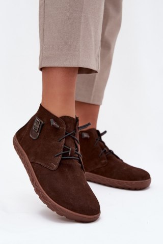 Półbuty Model Zazoo 30072 Czekolada - Step in style