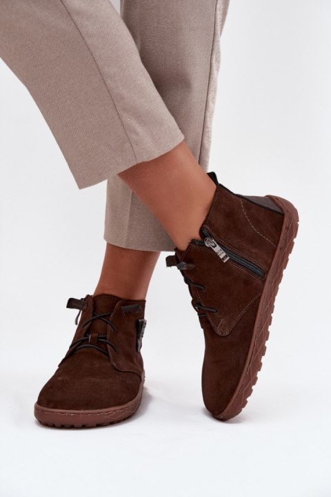 Półbuty Model Zazoo 30072 Czekolada - Step in style