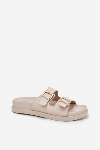 Sandał Klapki Model Sonarea 25SD97-8520 Beige - Step in style