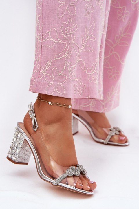 Sandały Model DA MR51-705 Silver - Step in style Sandały Model DA MR51-705 Silver - Step in style