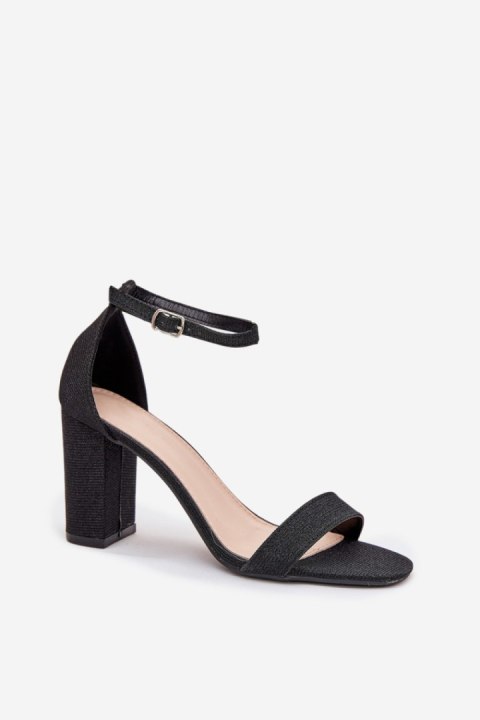 Sandały Model Kavina 1-215 Black - Step in style Sandały Model Kavina 1-215 Black - Step in style