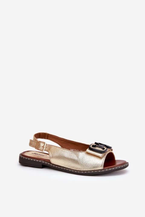 Sandały Model Lilria RMR2060-23 Gold - Step in style Sandały Model Lilria RMR2060-23 Gold - Step in style