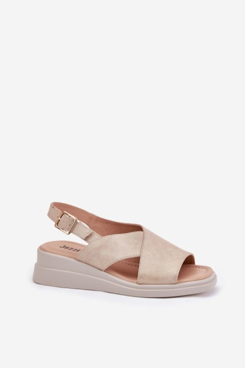 Sandały Model Quilara ASA266-9 Gold - Step in style Sandały Model Quilara ASA266-9 Gold - Step in style