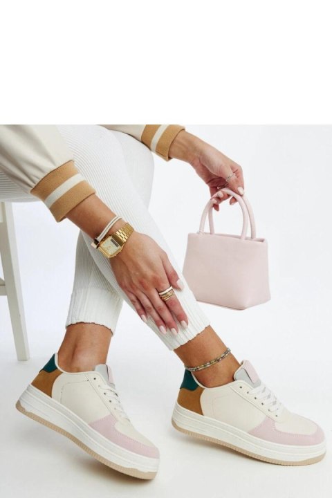 Sneakersy na platformie Cvita pastelowe - Solea Sneakersy na platformie Cvita pastelowe - Solea