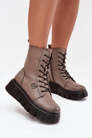 Workery Model Vinceza 58588 Dark Beige - Step in style