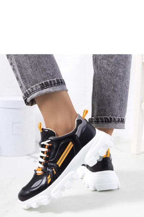 Czarne sneakersy damskie Bernier - Solea Czarne sneakersy damskie Bernier - Solea