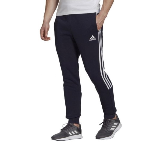 Spodnie adidas Essentials Tapered Cuff 3 Stripes M GK8977 Spodnie adidas Essentials Tapered Cuff 3 Stripes M GK8977