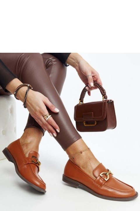 Brązowe mokasyny z klamerką Lea - Solea Brązowe mokasyny z klamerką Lea - Solea