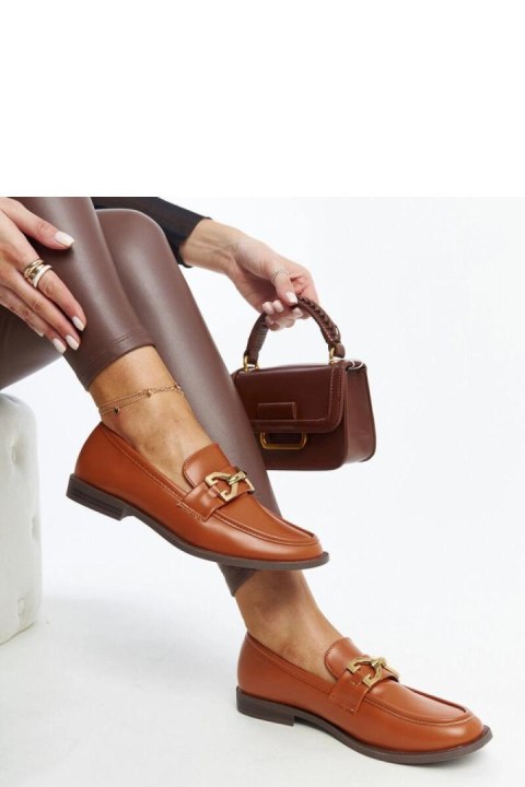 Brązowe mokasyny z klamerką Lea - Solea Brązowe mokasyny z klamerką Lea - Solea