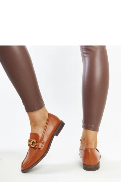 Brązowe mokasyny z klamerką Lea - Solea Brązowe mokasyny z klamerką Lea - Solea