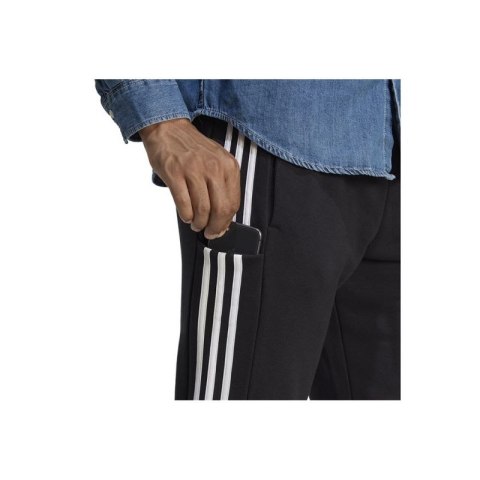 Spodnie adidas Essentials French Terry Tapered Cuff 3-Stripes M HA4337 Spodnie adidas Essentials French Terry Tapered Cuff 3-Stripes M HA4337