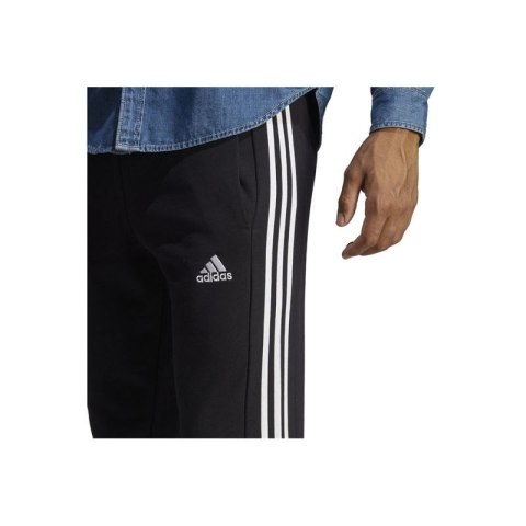 Spodnie adidas Essentials French Terry Tapered Cuff 3-Stripes M HA4337 Spodnie adidas Essentials French Terry Tapered Cuff 3-Stripes M HA4337