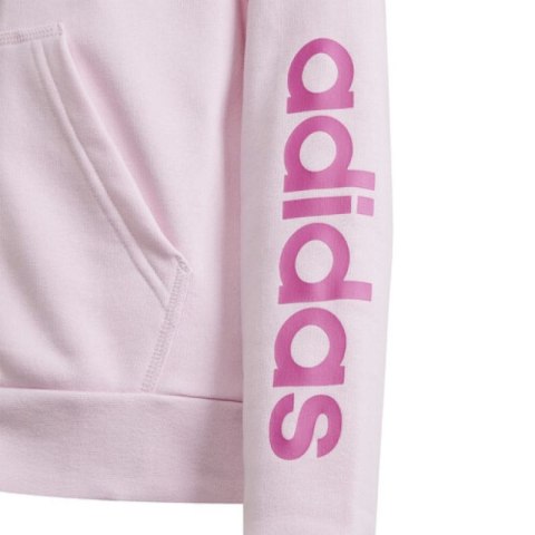 Bluza adidas Essentials Linear Full-Zip Hoodie Jr S2666 Bluza adidas Essentials Linear Full-Zip Hoodie Jr S2666