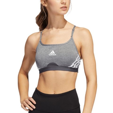Stanik sportowy adidas Aeroreact Training Light-Support 3-Stripes Bra W HC7870 Stanik sportowy adidas Aeroreact Training Light-Support 3-Stripes Bra W HC7870