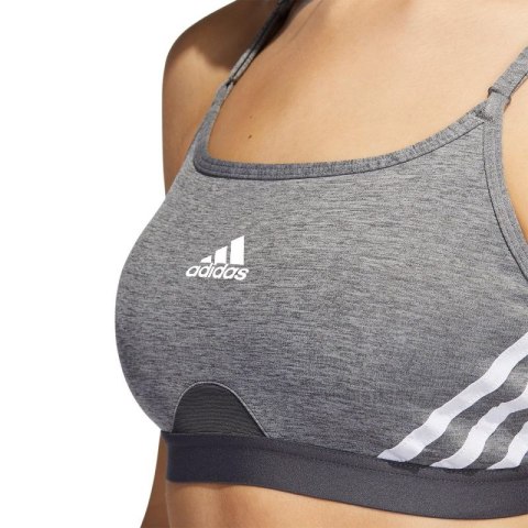 Stanik sportowy adidas Aeroreact Training Light-Support 3-Stripes Bra W HC7870 Stanik sportowy adidas Aeroreact Training Light-Support 3-Stripes Bra W HC7870
