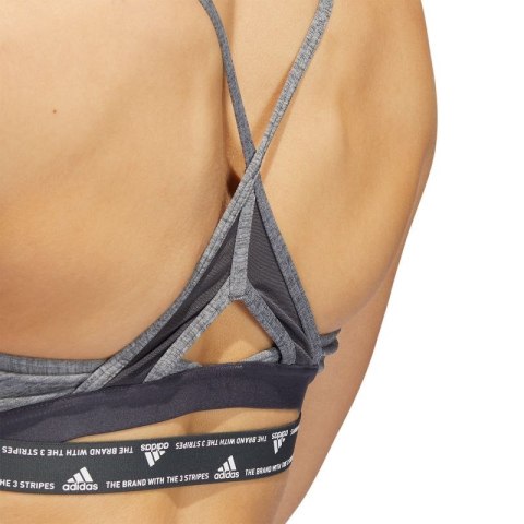 Stanik sportowy adidas Aeroreact Training Light-Support 3-Stripes Bra W HC7870 Stanik sportowy adidas Aeroreact Training Light-Support 3-Stripes Bra W HC7870