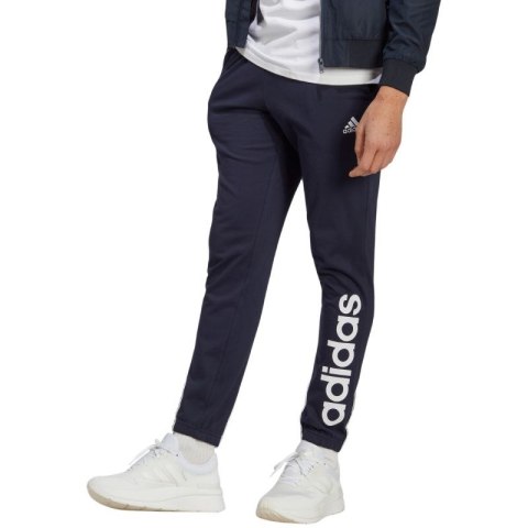 Spodnie adidas Essentials Single Jersey Tapered Elasticized Cuff Logo M IC0056 Spodnie adidas Essentials Single Jersey Tapered Elasticized Cuff Logo M IC0056