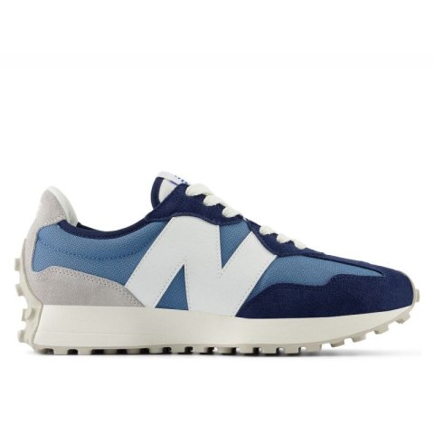 Buty sportowe damskie/męskie New Balance NB 327 sneakersy zamszowe niebieskie (U327CJ) Buty sportowe damskie/męskie New Balance NB 327 sneakersy zamszowe niebieskie (U327CJ)