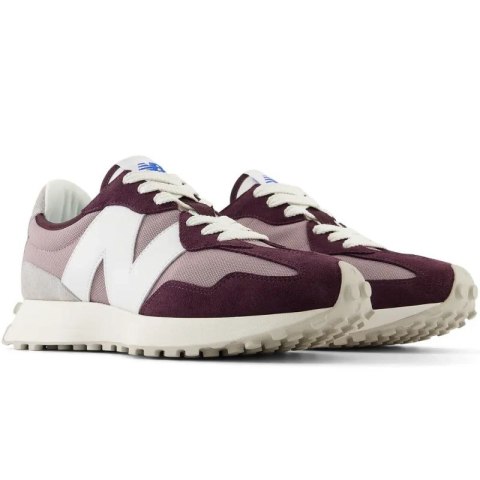 Buty sportowe damskie/męskie New Balance 327 sneakersy zamszowe fioletowe (U327CF) Buty sportowe damskie/męskie New Balance 327 sneakersy zamszowe fioletowe (U327CF)