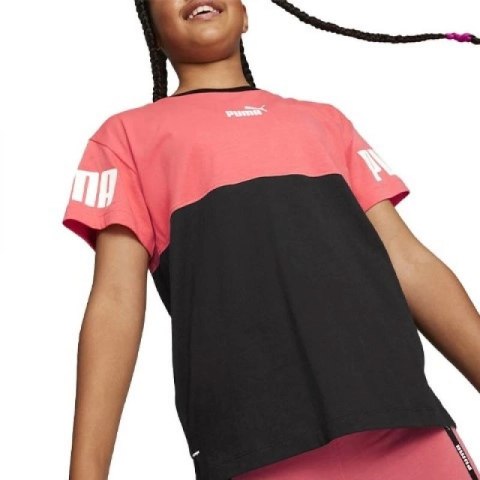 Koszulka Puma Power Colorblock Jr 670204 35 Koszulka Puma Power Colorblock Jr 670204 35