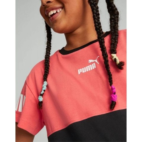 Koszulka Puma Power Colorblock Jr 670204 35 Koszulka Puma Power Colorblock Jr 670204 35
